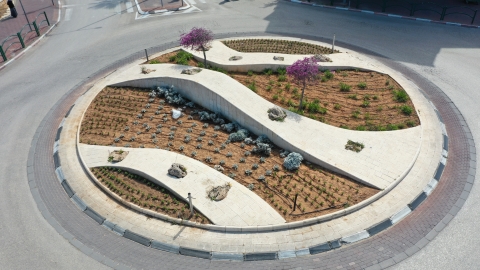 4-כיכר שערי תשובה מסילת ישרים.JPG